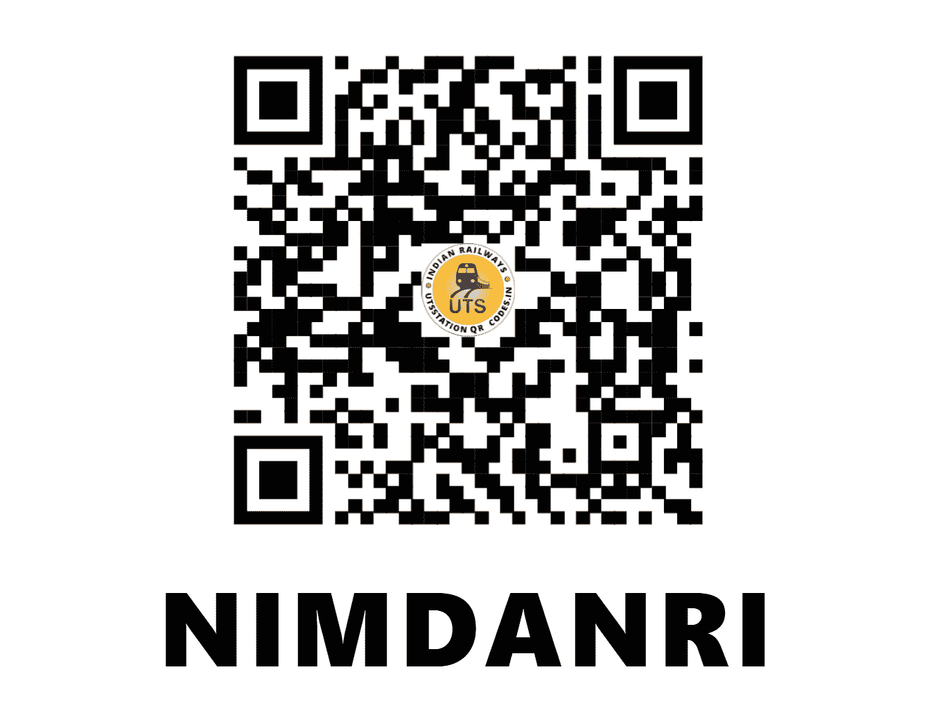 UTS QR Code for NIMDANRI - NMDR - ER (WEST BENGAL)